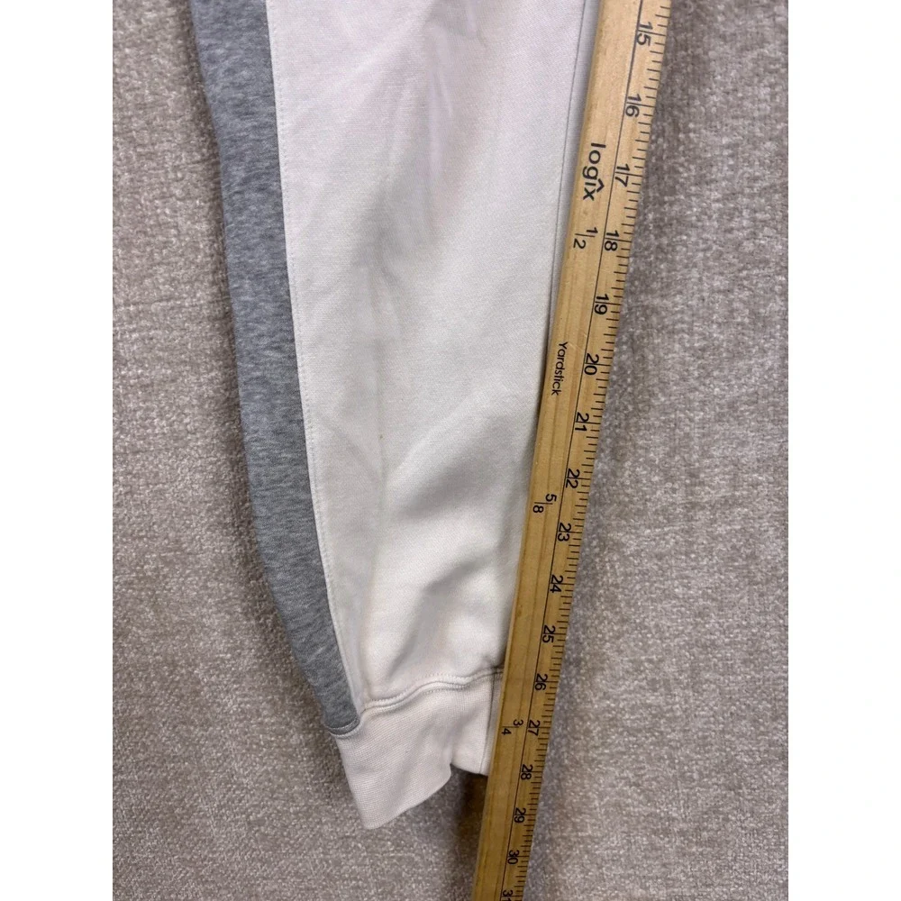 Nike Mens Tech Fleece Joggers Cream Black Grey Colorblock Sweatpants Small